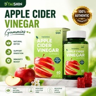 TAISHOU TAISHIN Apple Cider Vinegar Gummies 60pcs | Apple Cider Vinegar Gummy Supplement | Vitamin C