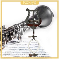 [Kokiya] Instrument Holder Music Clamp Stand Universal Clamp on Stand Sheet Music Clip for French Instruments BB Clarinets Music Stand