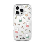 HI-SHIELD Stylish เคสใสกันกระแทก iPhone รุ่น Miffy022 [เคส iPhone17iPhone16iPhone15iPhone14iPhone13i