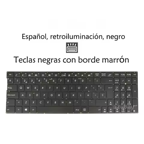 Spanish / La Laptop Keyboard for Asus Nsk-Usy0S 9Z.Nbsbw.Y0S 0Knb0-662Tsp00 0Knb0-662Tsp0016 9Z.Nd2B