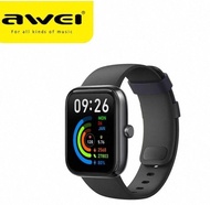 全新原裝勁好用awei H45 smart watch防水多功能智能運動手錶 黑色 可收訊息及打電話通話