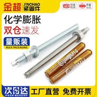 304不鏽鋼化學螺栓化學錨栓蓬脹倒錐M8M10M12M14M16-M30