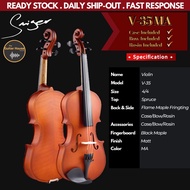 Smiger Violin V-35MA (V35) (V 35) (V35MA) (V35 MA) (Full Size) (4/4 Size)