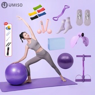 UMISO Women's Yoga Fitness Set Home Pilates Exercise Equipment For Legs Hips Waist Shoulder Training