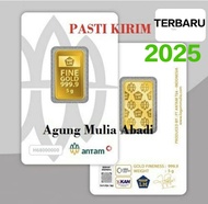 EMAS LOGAM MULIA 5 GRAM ANTAM CERTICARD (AGUNG MULIA ABADI)