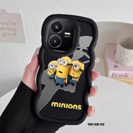 Case hp Vivo Y22 Y22S Y22T Y35 Y17S Y16 Y56 5G Y02S New Macaron Candy Color Silicone Casing Cartoon 