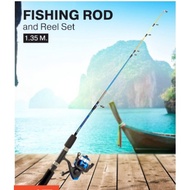 Mantap Set Rod Pemancing dan Reel Fishing Rod and Reel Set