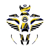 ZFEIO ใหม่2023 V-STROM 800DE มอเตอร์ไซค์อุปกรณ์สติกเกอร์รูปลอกป้องกันอีพ็อกซี่3D สำหรับ Suzuki V-STR