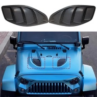 SXMA J066-8 2PCS Engine Air Outlet Cover Trim Front Engine Hood Air Vent Trim for Jeep for Wrangler 