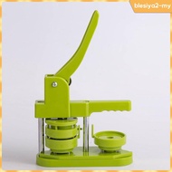 [BlesiyaedMY] Badge Maker Machine with Round Die Moulds Making Pin Button Press Cutter Circle Button