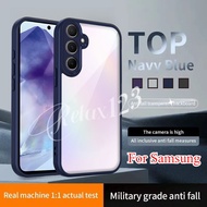 For Samsung A55 5G Minimalist Clear Hard Plain Edge Phone Case For Samsung Galaxy A 56 54 53 52 S 51