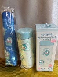 Keroppi  肉桂狗 Kuromi  布甸狗 水怪 Twin star   1)55cm x 6 Ribs  三節縮骨防風雨傘 Wind proof umbrella  只有 165.2g  (鈦