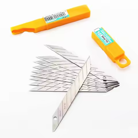 OLFA DKB-10 Spare Blades SK2 9mm Replacement Blade Art Cutter Utility Knife 30 Degree Sharp Blade fo