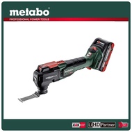 【metabo 美達寶】18V鋰電無刷磨切機 4.0Ah單電套裝組 隨附系統工具箱(MT 18 LTX BL QSL)｜031005440101