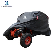 X AUTOHAUX ผ้าคลุมรถ UTV ผ้าคลุมเก็บของกันน้ำ กันแดด กันฝน คลุมเต็มคัน สำหรับรถ Polaris RZR 570 800 
