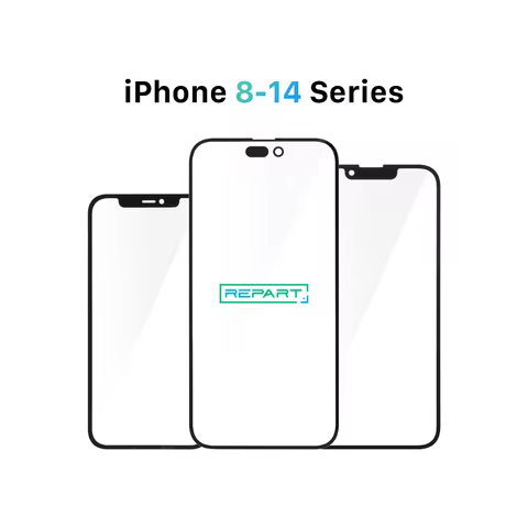 10PCS REPART Front Glass With OCA for iPhone X XS Max 11 Pro Max 12 mini 12 Pro Max 13 mini 13 Pro M