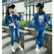Fashion Kids Jacket Jeans