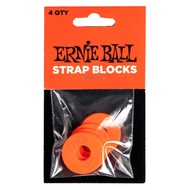 ERNIE BALL ERNIE BALL 5620 Drop prevention strap block BLOCKS Red