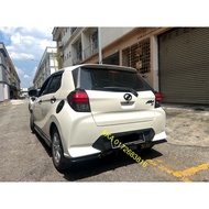 Perodua Axia 2023 Rear Diffuser With Paint