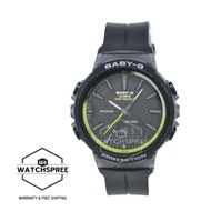 Casio Baby-G For Running Series Step Tracker Black Resin Strap Watch BGS100-1A