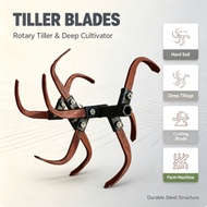 Rotary tiller Micro-Tiller Agricultural machinery Deep-tilling knife Hard ground Rotary tiller blade