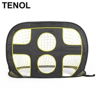 TENOL Kids Soccer Goal for Goal Frame Fun Easy Folding Mini Soccer Goal for Backyard