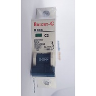 MCB Bright-G MCB 2A C2 1P B 888 BRIGH G MCB BRIGHT 23000V 50Hz