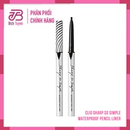Color 01 Clio Sharp So Simple Waterproof Pencil Liner Clio Sharp So Simple Eyeliner Pencil BichTuyen