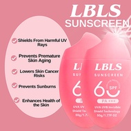 【Buy One Get One Free】LBLS SPF60+++ Facial Sunscreen Sunblock Whitening Cream Comfort Skincare Long 