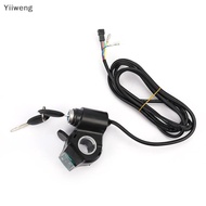[Yiiweng] 12V/24V/36V/48V/60V/72V Throttle Ebike With Battery Power Display Thumb Grips [my]