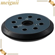 MEIGUII 2pcs Sanding Backing Plates, 8 Hole 3-Eye Replacement Sander Pad, 5 Inch for Makita 743081-8