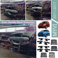 Perodua Myvi 2011-2017 Gen2 Lagi Best Icon Door Handle Bowl Protector Cover 4Pcs Accessories KH Auto