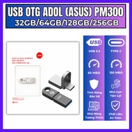 USB OTG ADOL (ASUS) PM300 256GB/128GB/64GB/32GB – USB 3.2 & Type-C – 2IN1 Folding Design