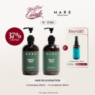 MARE More Is More Hair Rejuvenation Bundle (Shampoo 450ml + Conditioner 450ml)