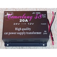Step Down 20A DC 24V to 12V Car Power Supply Transformer Converter 12v Power Supply 24v Power Supply