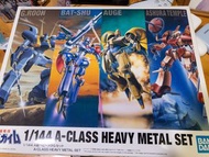 重戰機Bandai 1/144 A-Class Heavy Metal Set