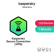 Kaspersky VPN Secure Connection 1 Month (ส่งแบบขนส่ง รูปแบบการ์ด)