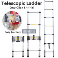 Hunter Aluminum Telescopic Ladder Straight 1.4M-6.2M