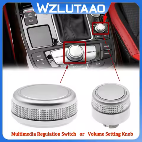 4G0919069 4G0919070 MMI Multimedia Regulation Switch Volume Setting Knob For Audi A6 A7 S6 S7 2011-2