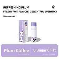 JOYINBAG P8 Plum Nitro Coffee 8 Espresso Shots Per Can [ Plum Coffee ] Nitro Instant Coffee