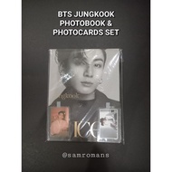 OFFICIAL BTS JEON JUNGKOOK PHOTOBOOK &amp; PHOTOCARDS SET