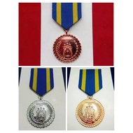 SATYA POLICE ATTENDANCE BADGE 8 YEARS, 16 YEARS, 24 YEARS POLRI