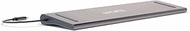 4smarts USB-C Docking Station, 11-in-1 Hub, Multi-Tech, for Samsung DeX Devices, Gray