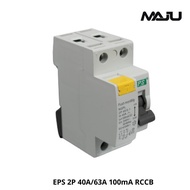 EPS EM RCCB 2 POLE 40A /63A100mA/ 63A 30MA