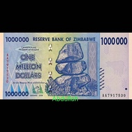 Uang Asing Zimbabwe 1 Juta Dollar