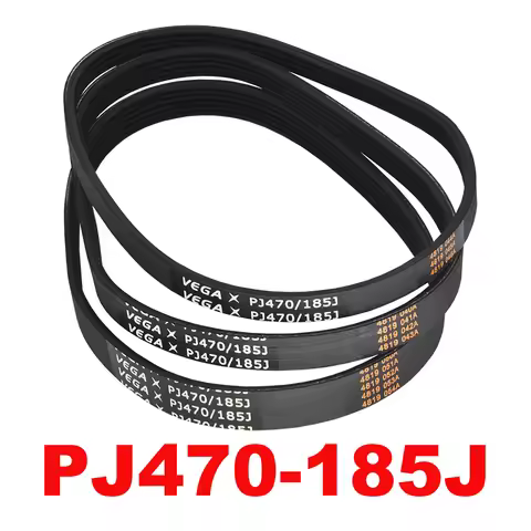 VEGA V-Belt PJ470 185J 3/4/5/6 Ribs For DIY Model Motor Belt Parts
