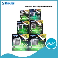 SHIRUBA PF Series Hang On Back Filter (HOB) Fish & Aquatic