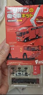 F-toys 日本消防車模型套裝 1比144至150