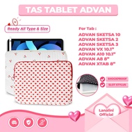 Bag ADVAN Tab Sketch 3 2 1 A10 A8 Xtab VX W80 W90 W100 Tab 8001 Tab 8002 Tab 8 Tab 8003 Gallilea Bel