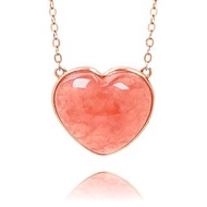 【正佳珠寶】阿根廷紅紋 頂級紅紋石心型 3.3g 紅紋石吊墜